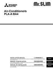 Mitsubishi Electric Mr.SLIM PLA-A42 Manual De Instalación