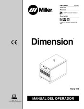 Miller Dimension 652 Manual Del Operador