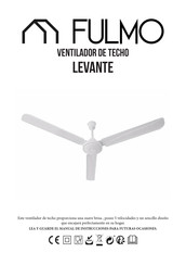 Fulmo LEVANTE Manual De Instrucciones