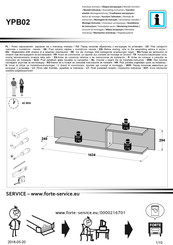 Forte YPB02 Instrucción De Montaje