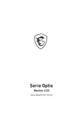 MSI Optix MAG301RF Manual Del Usuario