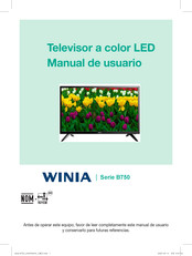 WINIA B750 Manual De Usuario