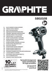 GRAPHITE 58G028 Instrucciones De Uso