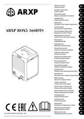 ARXP BOX5 160DTS Traducción De Las Instrucciones Originales