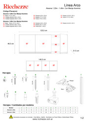 Ricchezze Arco Serie Instrucciones De Montaje