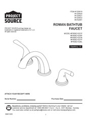 Project Source ROMAN FR0BD102OB 1328821 Manual Del Usuario