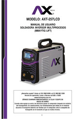 AX Tech AXT-257LCD Manual De Usuario