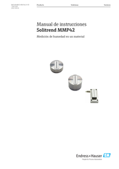 Endress+Hauser Solitrend MMP42 Manual De Instrucciones