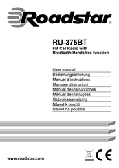 Roadstar RU-375BT Manual De Instrucciones