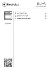 Electrolux KVEBP29X Manual De Instrucciones