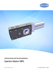 schmalz SBPL 100 HF Instrucciones De Funcionamiento