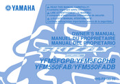 Yamaha GRIZZLY 550 YFM550FAB 2011 Manual Del Propietário