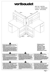 VERTBAUDET 1062764 Instrucciones De Montaje