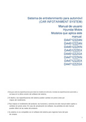 Hyundai MOBIS DA451ZZZAN Manual De Usuario