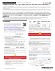 enphase IQ8 Serie Guía De Instalación Rápida