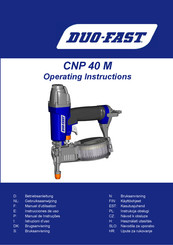 DUO-FAST CNP 40 M Instrucciones De Uso