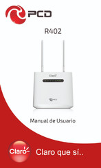 PCD R402 Manual Del Usuario