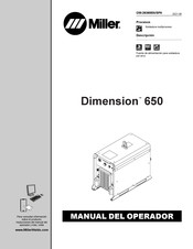Miller Dimension 650 Manual Del Operador