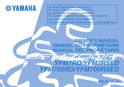 Yamaha YFM700RD Manual Del Propietário