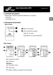 FSP Interactive Serie Guía Rápida