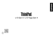 Lenovo ThinkPad L13 Yoga Gen 4 Manual Del Usuario