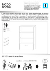 Forte NODO NODR41 Instrucciones De Montaje