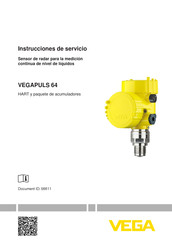 Vega VEGAPULS 64 Instrucciones De Servicio