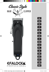 EFALOCK Professional 14102363 Manual Del Usuario