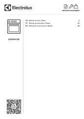 Electrolux KOHGH14X Manual De Instrucciones