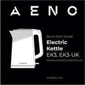 AENO EK3-UK Guia De Inicio Rapido