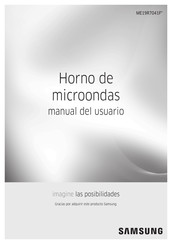 Samsung ME19R7041F/AA Serie Manual Del Usuario