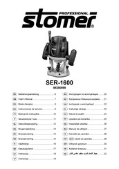 Stomer Professional SER-1600 Instrucciones De Servicio