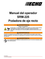 Echo SRM-225 Manual Del Operador