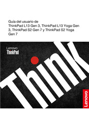 Lenovo ThinkPad S2 Yoga Gen 7 Guia Del Usuario