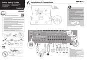 Onkyo TX-NR6100 Guía De Configuración Rápida