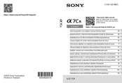 Sony a7CR Guía De Inicio