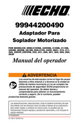 Echo 99944200490 Manual Del Operador