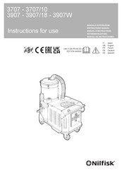 Nilfisk 3707 C Manual De Instrucciones