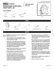 Uline H-5644 Manual