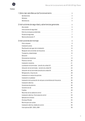 GE AF-650 GP Manual De Funcionamiento