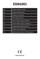 Emos ESW6001 Manual Del Usuario