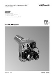 Viessmann Vitoflame 300 VHG Instrucciones Para Mantenedor