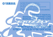 Yamaha YFM7FGPSEB Manual Del Propietário