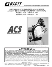 Scott Safety ACSi 4500 Instructivo De Funcionamiento Y Mantenimiento