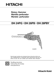 Hitachi DH 26PB Instrucciones De Manejo