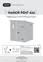 Keter MANOR PENT 17208243 Manual Del Usuario