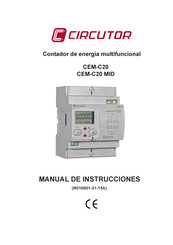 Circutor CEM-C20 Manual De Instrucciones