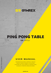 Gymrex GR-PPT01 Manual De Instrucciones