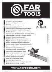 Far Tools CS 165R Traduccion Del Manual De Instrucciones Originale