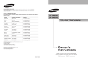 Samsung LN-19R81WD Instrucciones Del Propietario